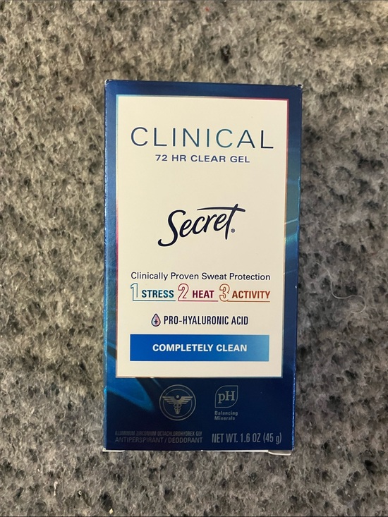 secret Other - Secret Clinical 72 Hr Clear Gel  Deodorant
